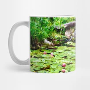 Water Lilies on the Pond Mug